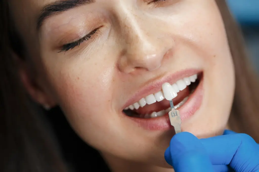 dental veneers for missing teeth